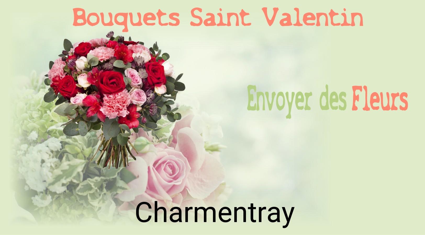 Roses de Saint-Valentin livrées à Charmentray